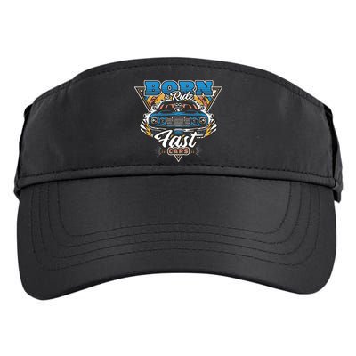 Born To Ride Fast Cars Adult Drive Performance Visor