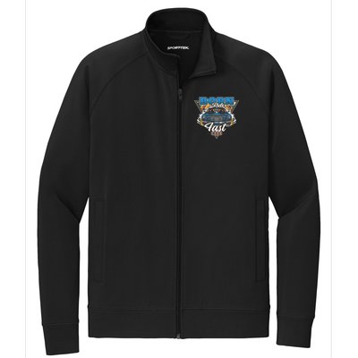 Born To Ride Fast Cars Stretch Full-Zip Cadet Jacket