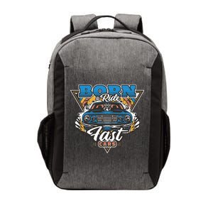 Born To Ride Fast Cars Vector Backpack