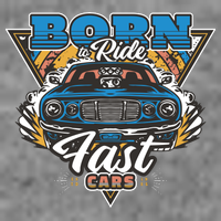 Born To Ride Fast Cars Hoodie