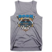 Born To Ride Fast Cars Tank Top