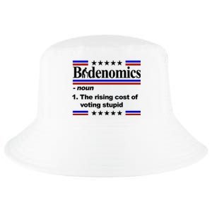 Bidenomics The Rising Cost Of Voting Stupid Funny Anti Joe Biden Cool Comfort Performance Bucket Hat