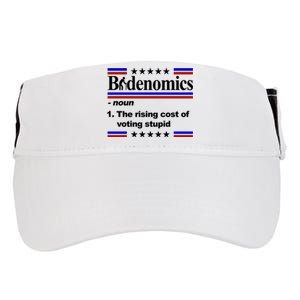 Bidenomics The Rising Cost Of Voting Stupid Funny Anti Joe Biden Adult Drive Performance Visor