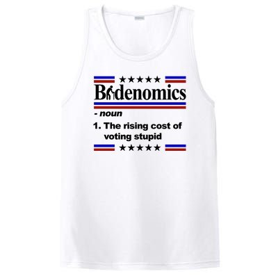 Bidenomics The Rising Cost Of Voting Stupid Funny Anti Joe Biden PosiCharge Competitor Tank