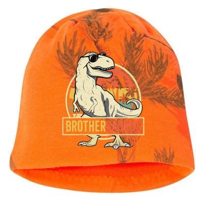 Brothersaurus T Rex Dinosaur Brother Saurus Family Matching Kati - Camo Knit Beanie