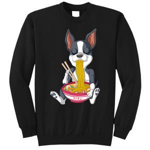 Boston Terrier Ramen Sweatshirt