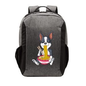 Boston Terrier Ramen Vector Backpack