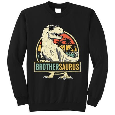 Brothersaurus T Rex Dinosaur Brother Saurus Family Matching Sweatshirt