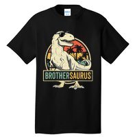 Brothersaurus T Rex Dinosaur Brother Saurus Family Matching Tall T-Shirt