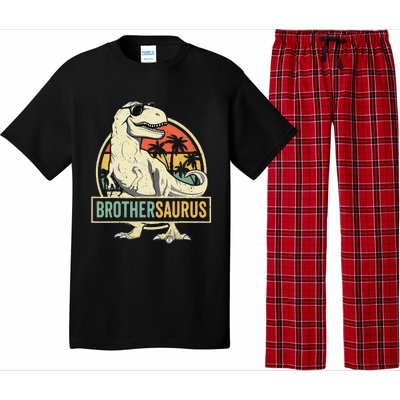 Brothersaurus T Rex Dinosaur Brother Saurus Family Matching Pajama Set