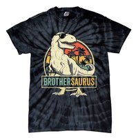 Brothersaurus T Rex Dinosaur Brother Saurus Family Matching Tie-Dye T-Shirt