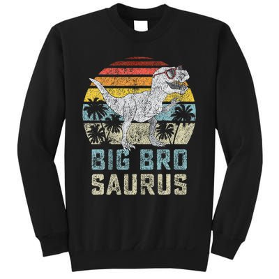 Bigbrosaurus T Rex Dinosaur Big Bro Saurus Brother Family Sweatshirt