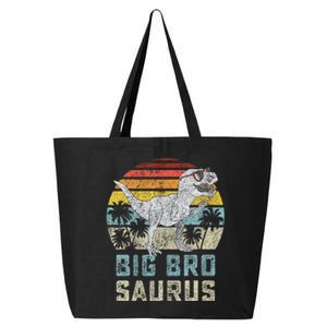 Bigbrosaurus T Rex Dinosaur Big Bro Saurus Brother Family 25L Jumbo Tote