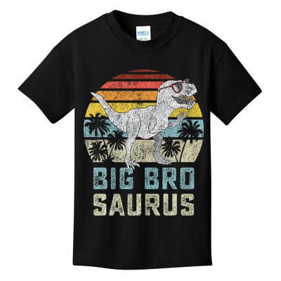 Bigbrosaurus T Rex Dinosaur Big Bro Saurus Brother Family Kids T-Shirt