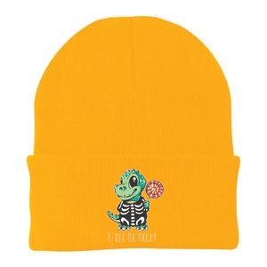 Baby T Rex Dinosaur Skeleton Knit Cap Winter Beanie