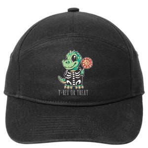 Baby T Rex Dinosaur Skeleton 7-Panel Snapback Hat