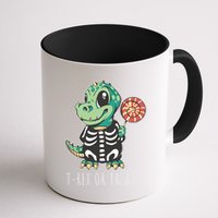 Baby T Rex Dinosaur Skeleton Mug