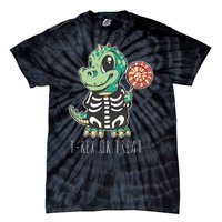 Baby T Rex Dinosaur Skeleton Tie-Dye T-Shirt