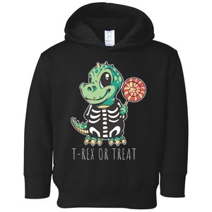 Baby T Rex Dinosaur Skeleton Toddler Hoodie