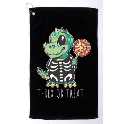 Baby T Rex Dinosaur Skeleton Golf Towel