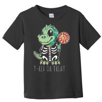 Baby T Rex Dinosaur Skeleton Toddler T-Shirt