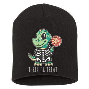 Baby T Rex Dinosaur Skeleton Short Acrylic Beanie