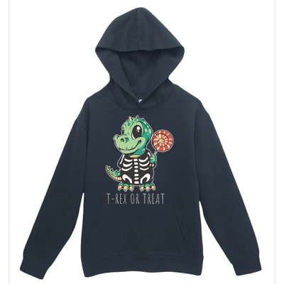 Baby T Rex Dinosaur Skeleton Urban Pullover Hoodie