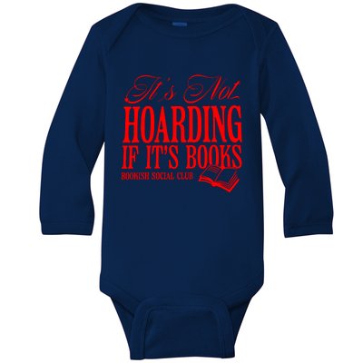 Born To Read Bookish Quote Gift For Reader Book Club Baby Long Sleeve Bodysuit