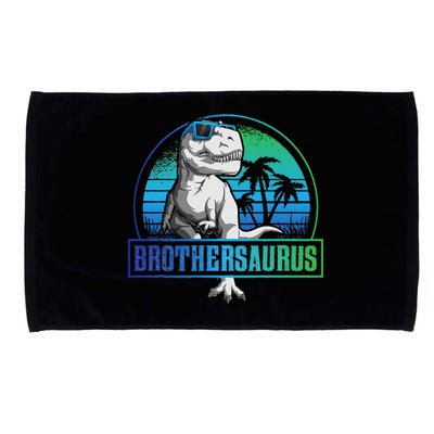 Brothersaurus T Rex Funny Dinosaur Brother Saurus Microfiber Hand Towel