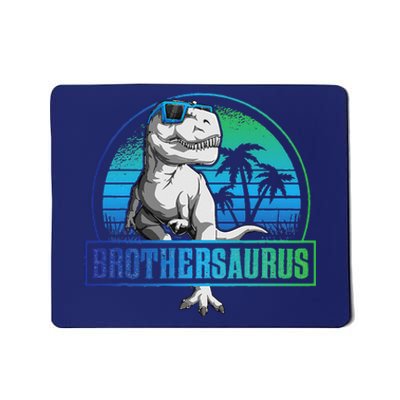 Brothersaurus T Rex Funny Dinosaur Brother Saurus Mousepad