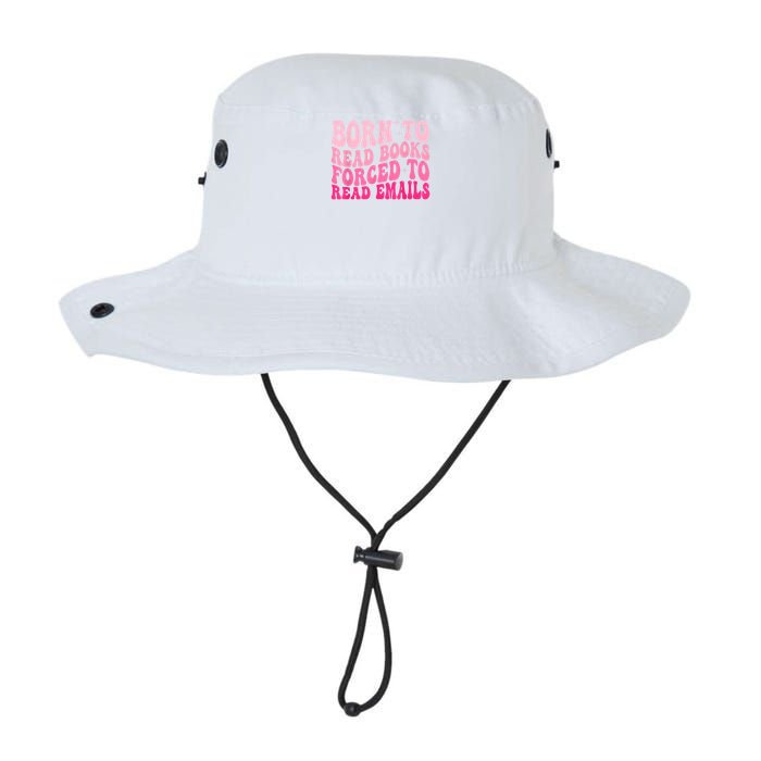 Born To Read Books Forced To Read Emails Groovy Reading Bucket Hat