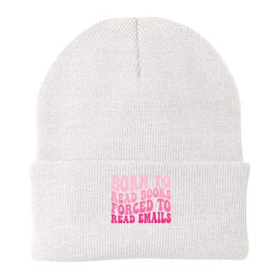 Born To Read Books Forced To Read Emails Groovy Reading Beanie
