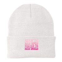 Born To Read Books Forced To Read Emails Groovy Reading Beanie