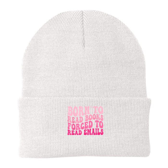 Born To Read Books Forced To Read Emails Groovy Reading Beanie