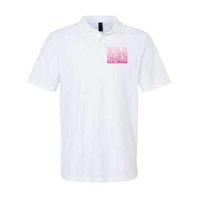 Born To Read Books Forced To Read Emails Groovy Reading Polo