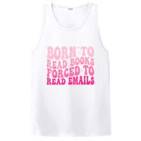 Born To Read Books Forced To Read Emails Groovy Reading PosiCharge Competitor Tank