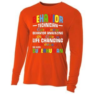 Behavioral Tech RBT Therapist Behavior Science Cooling Performance Long Sleeve Crew