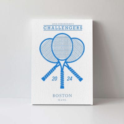 Blue Tennis Rackets Challengers Movie Canvas