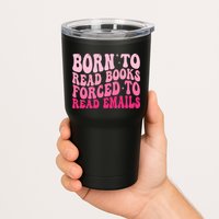 Born To Read Books Forced To Read Emails Groovy Reading  Tumbler