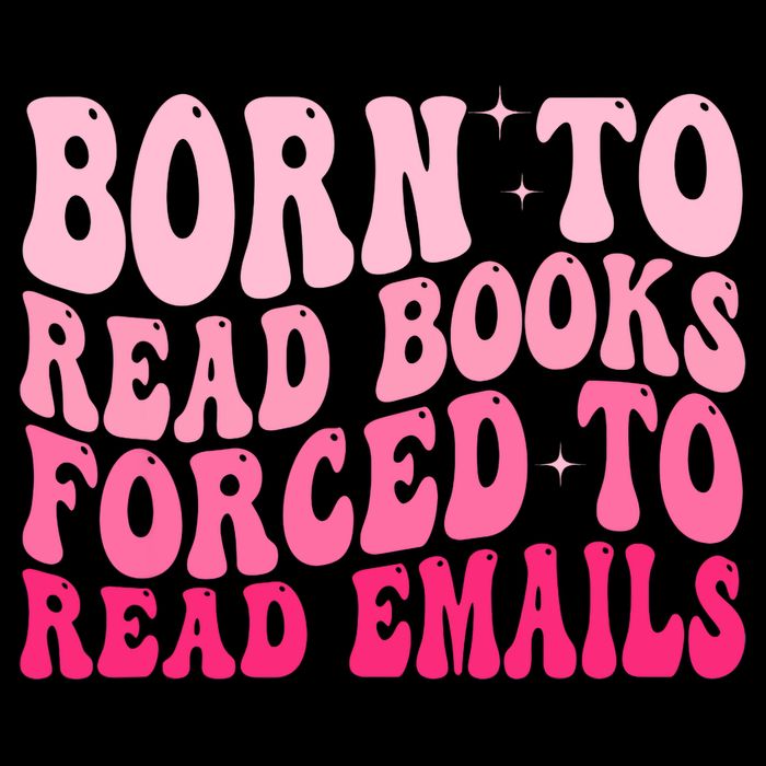 Born To Read Books Forced To Read Emails Groovy Reading  Visor