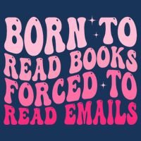 Born To Read Books Forced To Read Emails Groovy Reading  Infant Baby Jersey Bodysuit