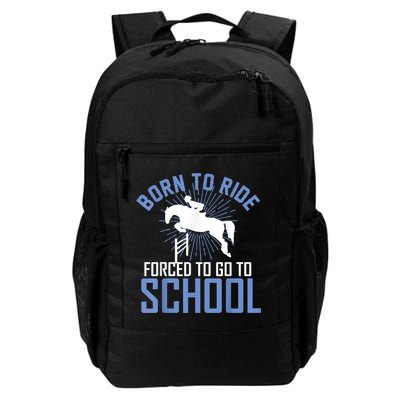 Born To Ride Equestrian Horseback Riding For Girls Backpack