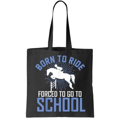 Born To Ride Equestrian Horseback Riding For Girls Bag