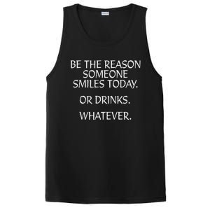 Be The Reason Someone Smiles Today. Or Drinks. Whatever. PosiCharge Competitor Tank