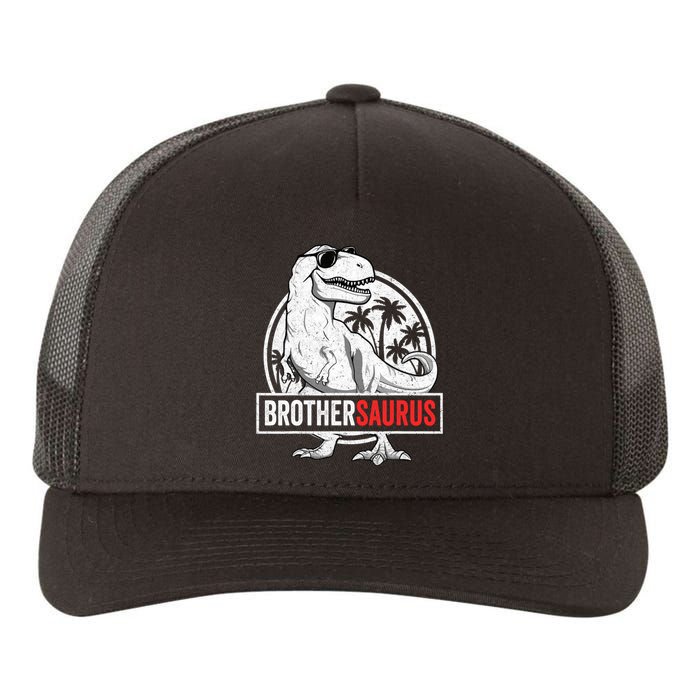 Brothersaurus T Rex Dinosaur Brother Saurus Family Matching Yupoong Adult 5-Panel Trucker Hat