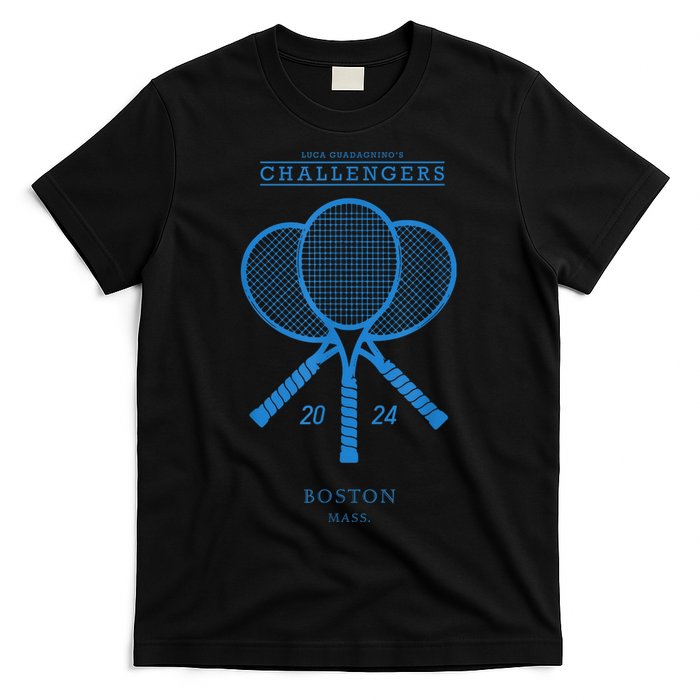 Blue Tennis Rackets Challengers Movie T-Shirt