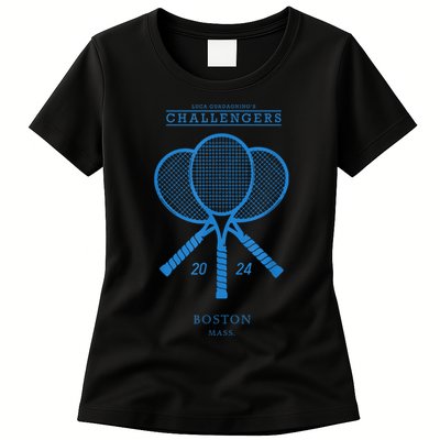 Blue Tennis Rackets Challengers Movie Women's T-Shirt