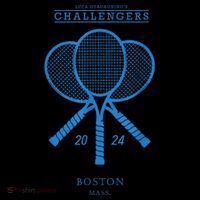 Blue Tennis Rackets Challengers Movie Kids T-Shirt