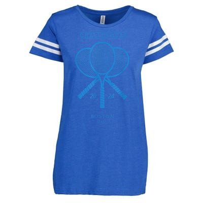 Blue Tennis Rackets Challengers Movie Enza Ladies Jersey Football T-Shirt