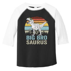 Bigbrosaurus T Rex Dino Big Bro Saurus Brother Dinosaur Toddler Fine Jersey T-Shirt